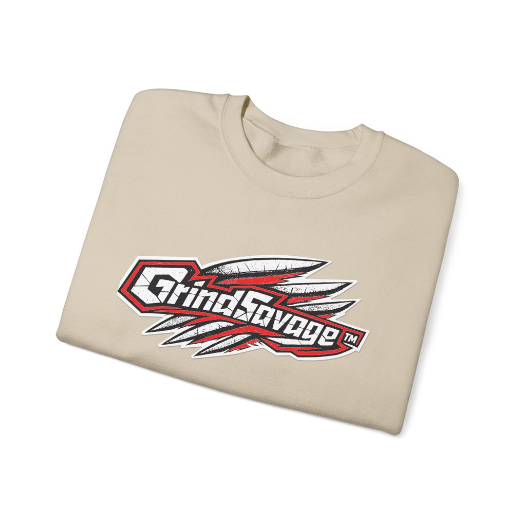 GrindSavage Signature Logo Crewneck Sweatshirt