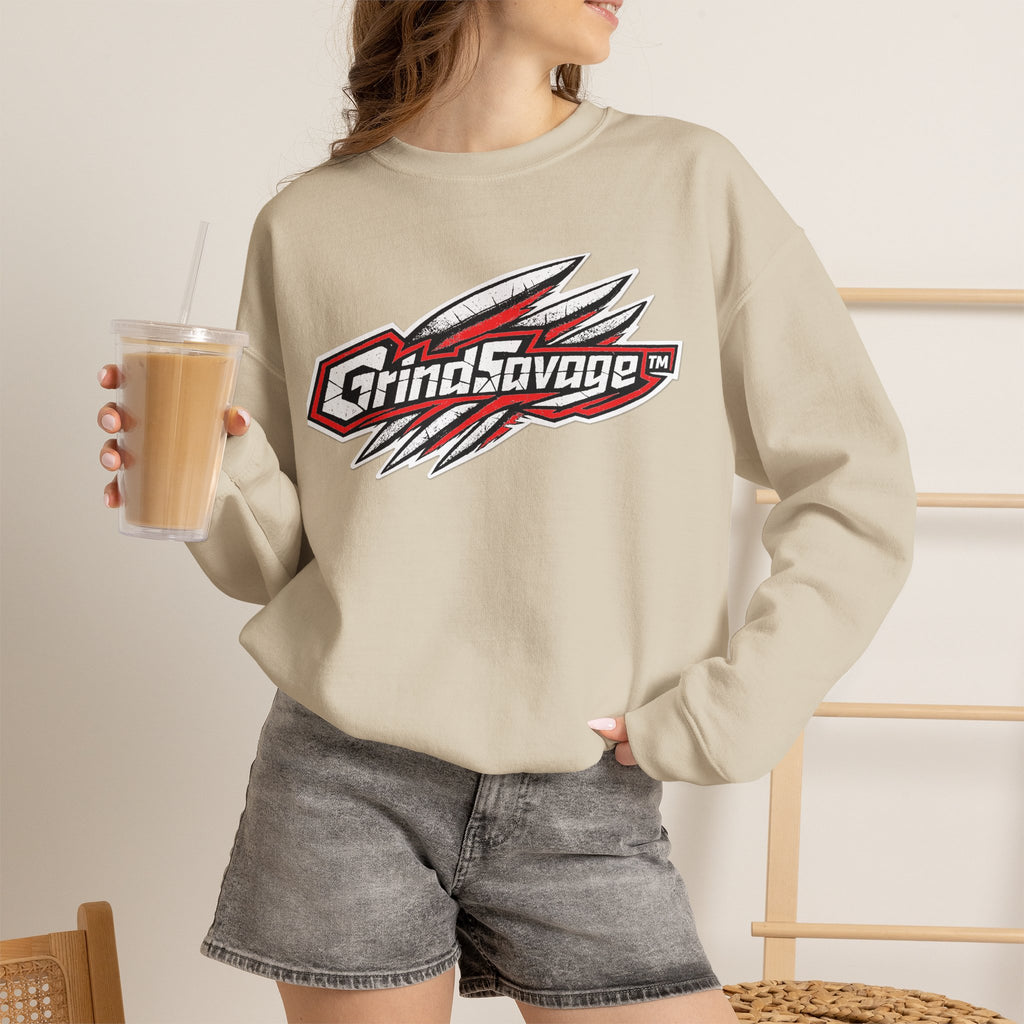 GrindSavage Signature Logo Crewneck Sweatshirt