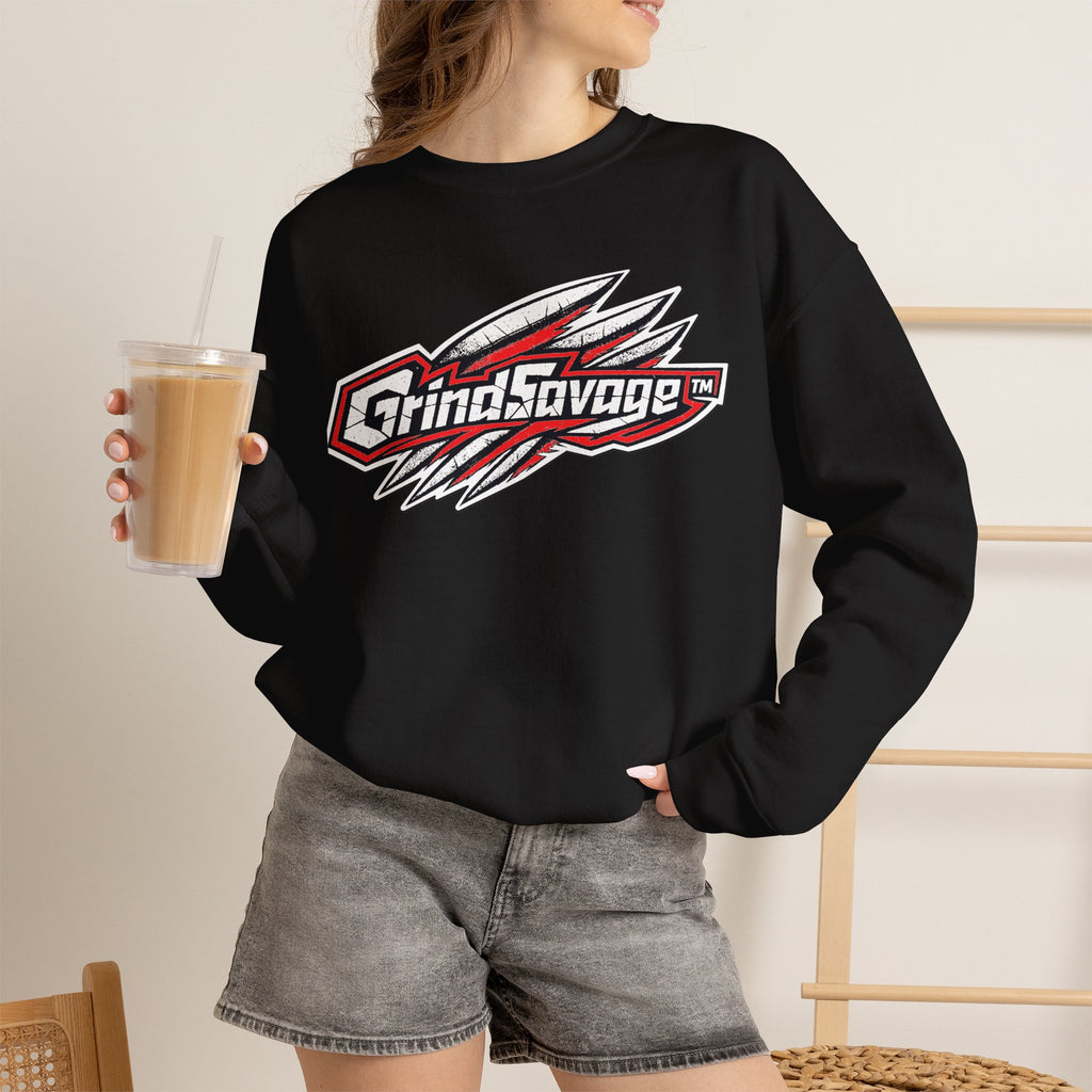 GrindSavage Signature Logo Crewneck Sweatshirt