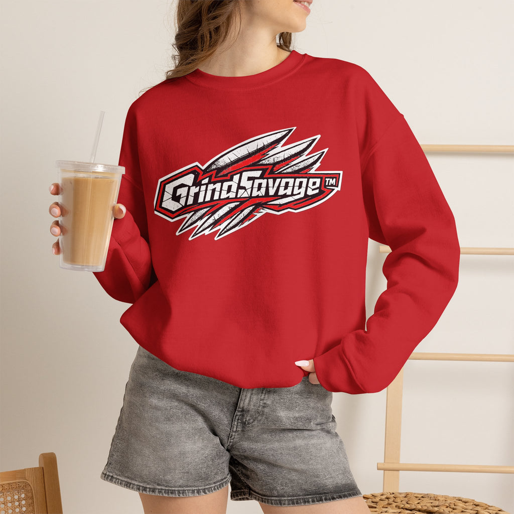 GrindSavage Signature Logo Crewneck Sweatshirt
