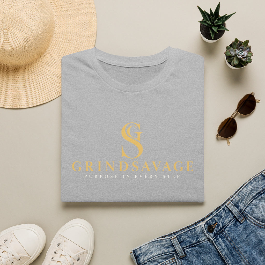 GrindSavage Minimalist Gold Logo T-Shirt