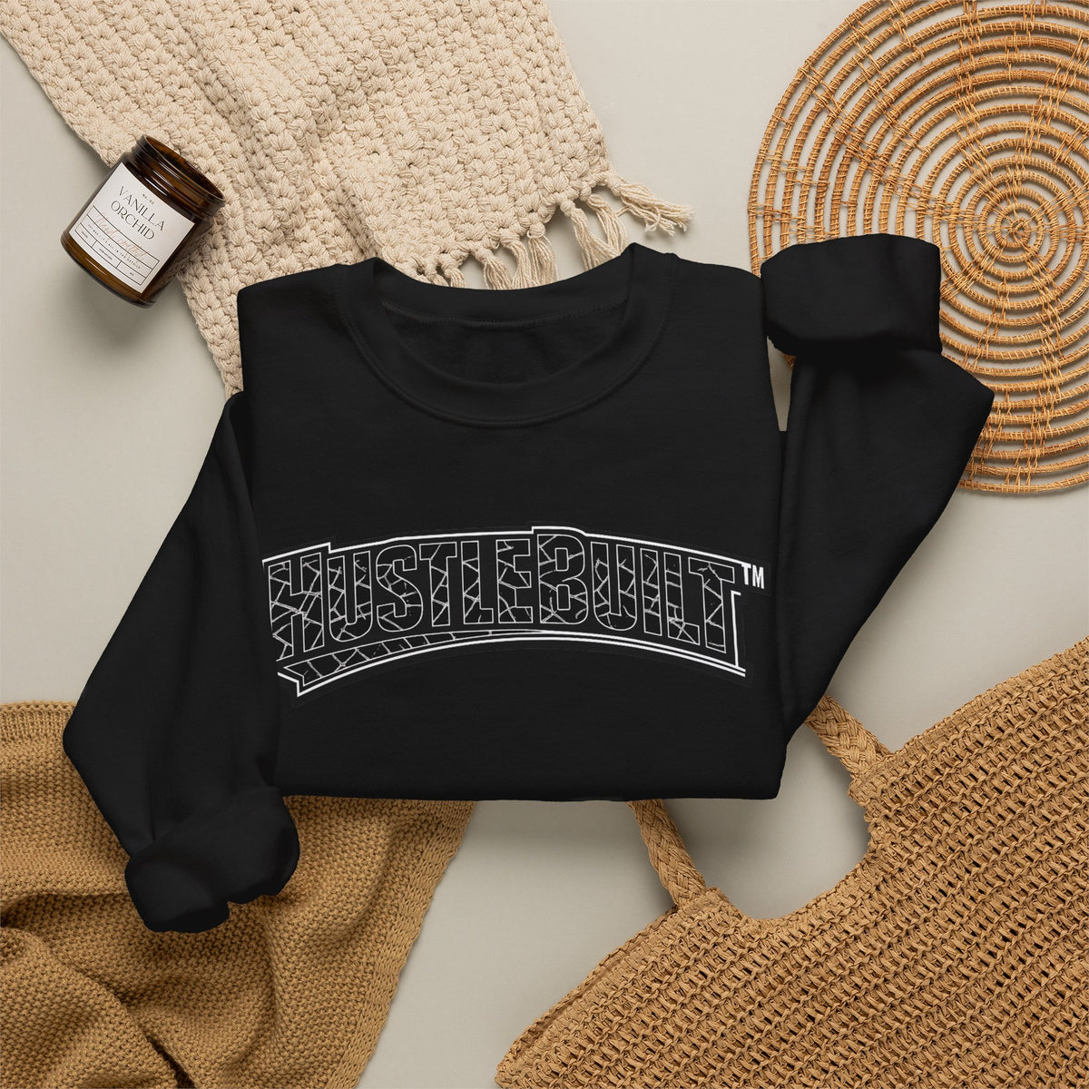 GrindSavage Hustle Built Crewneck Sweatshirt