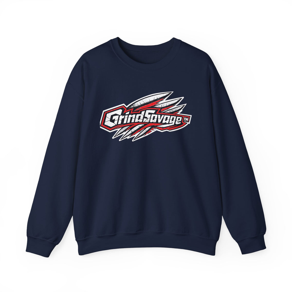 GrindSavage Signature Logo Crewneck Sweatshirt