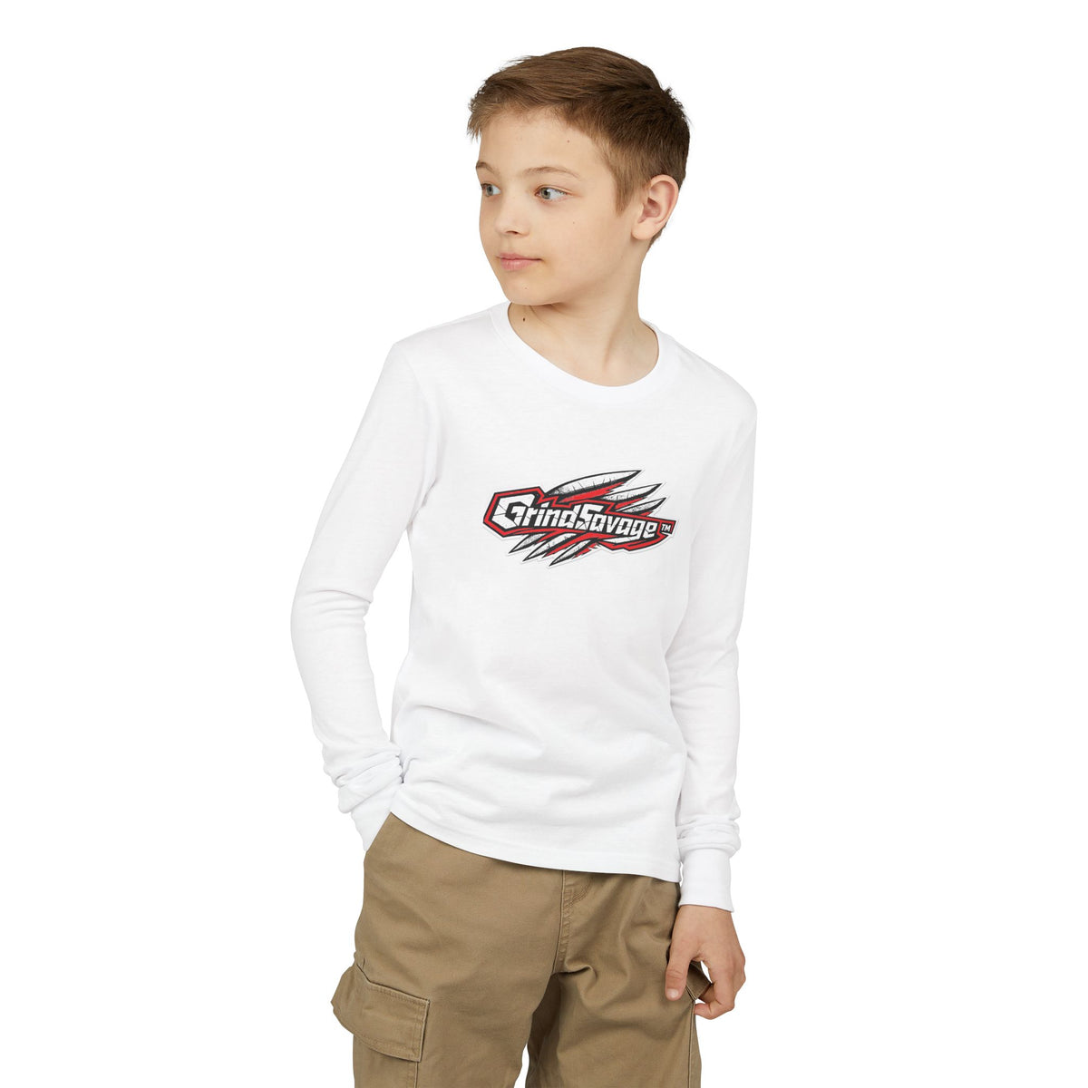 Youth GrindSavage Long Sleeve Tee