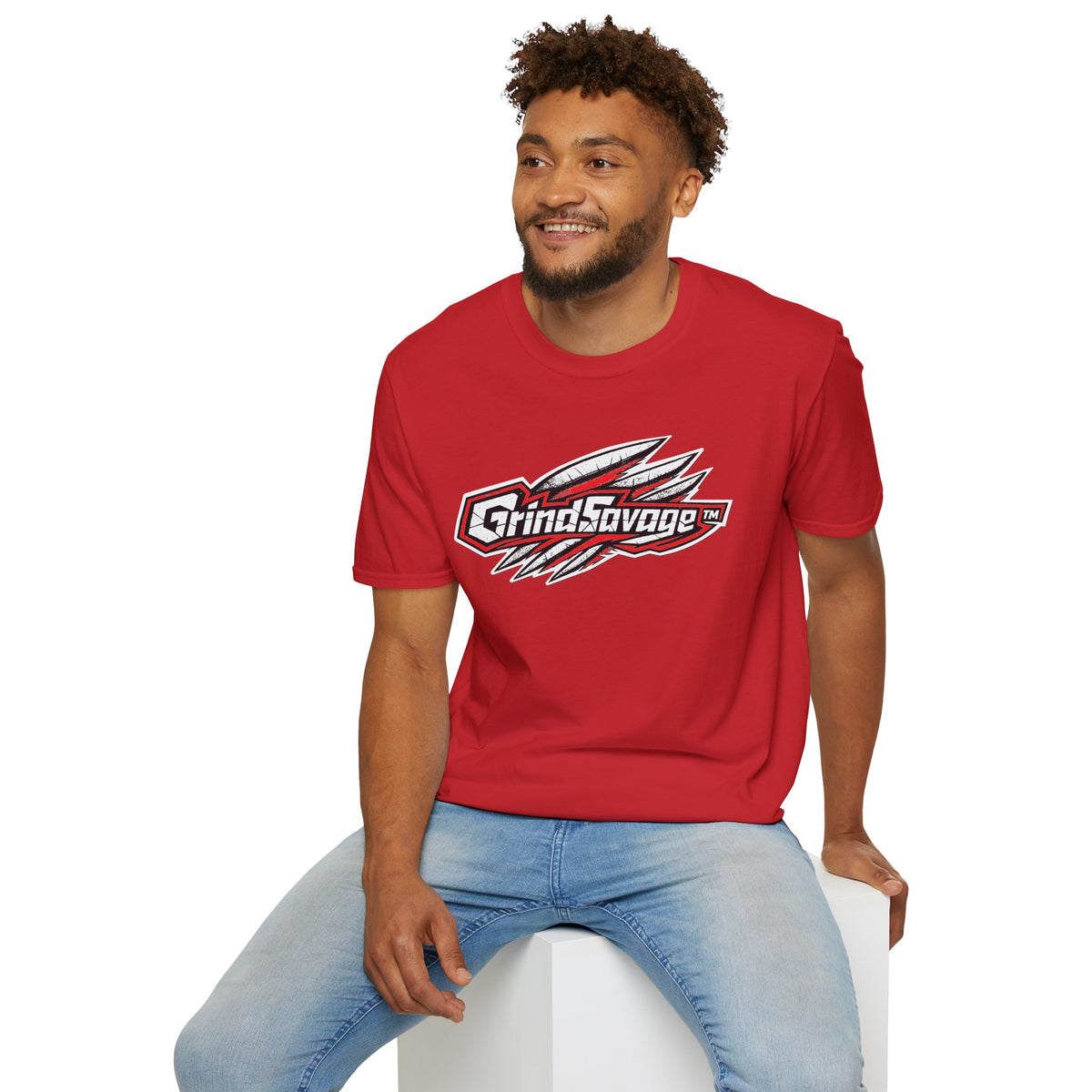 GrindSavage Men’s Signature Logo T-Shirt