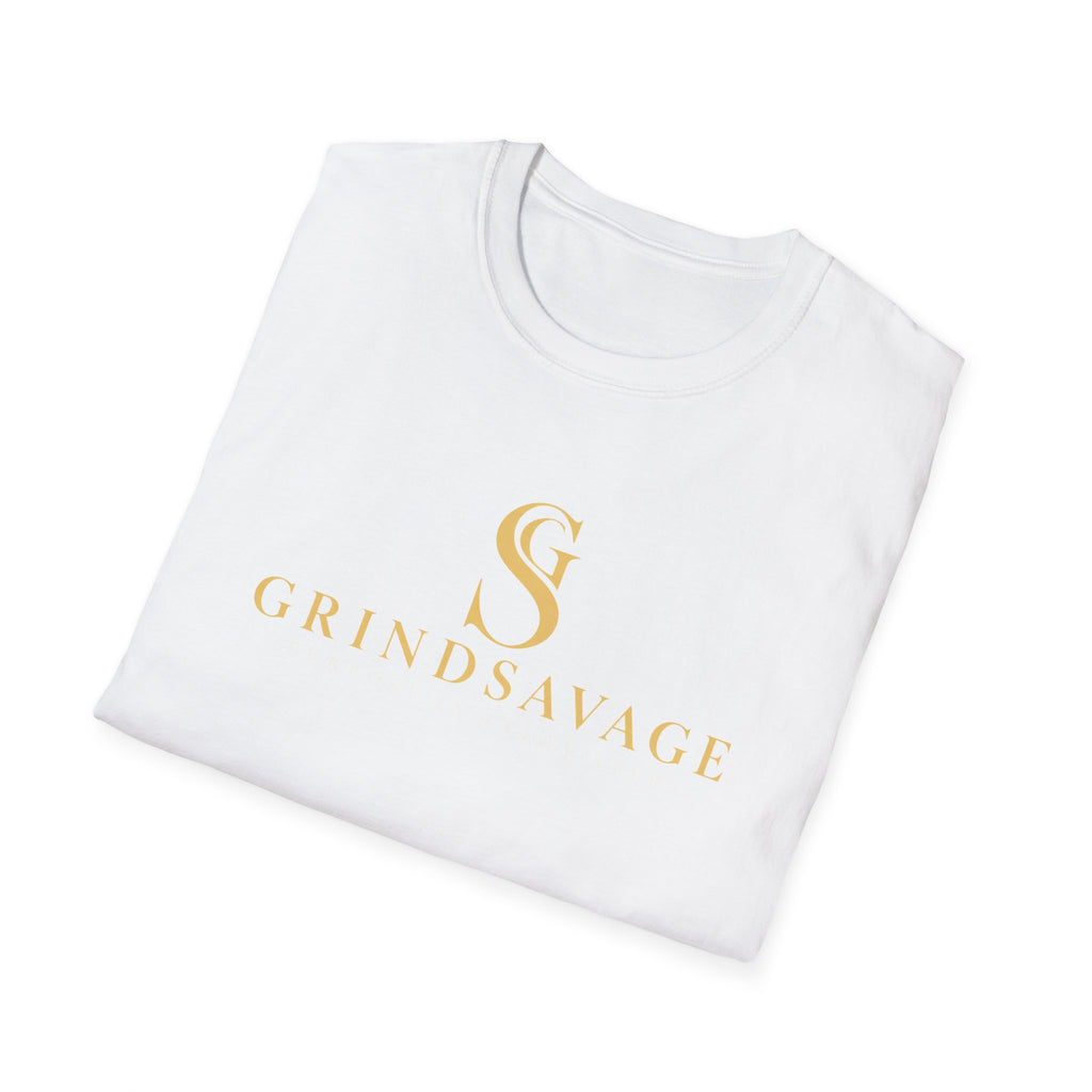 GrindSavage Minimalist Gold Logo T-Shirt