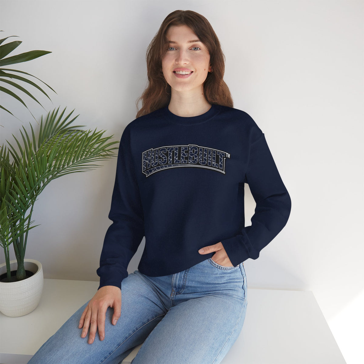 GrindSavage Hustle Built Crewneck Sweatshirt