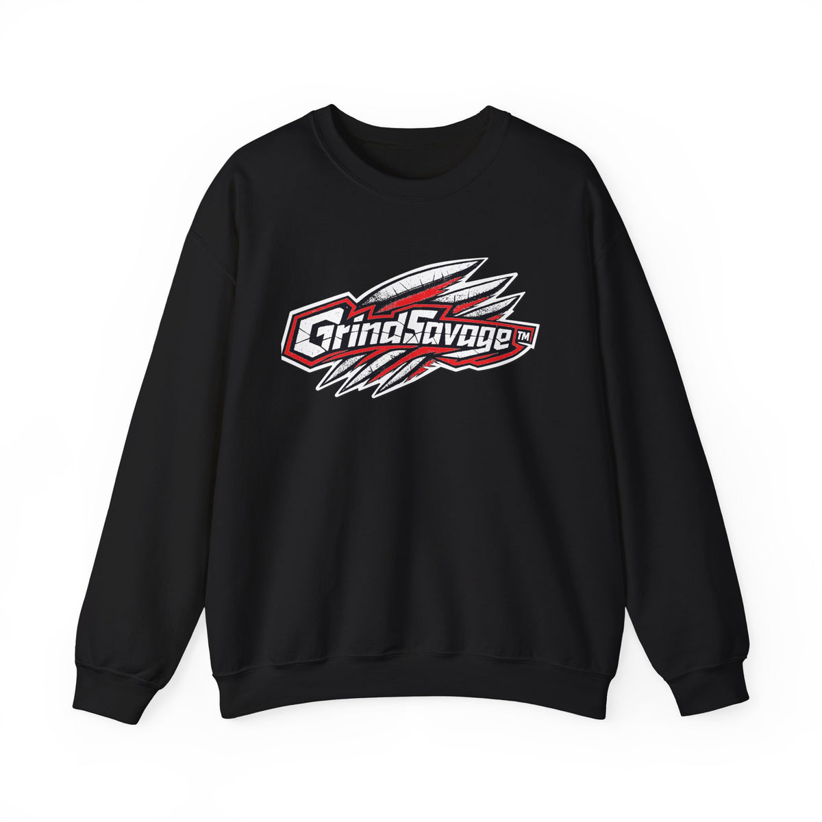 GrindSavage Signature Logo Crewneck Sweatshirt