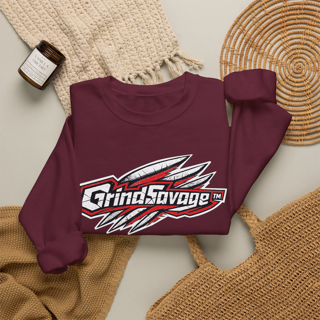 GrindSavage Signature Logo Crewneck Sweatshirt