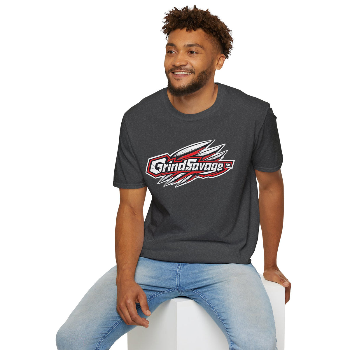 GrindSavage Men’s Signature Logo T-Shirt