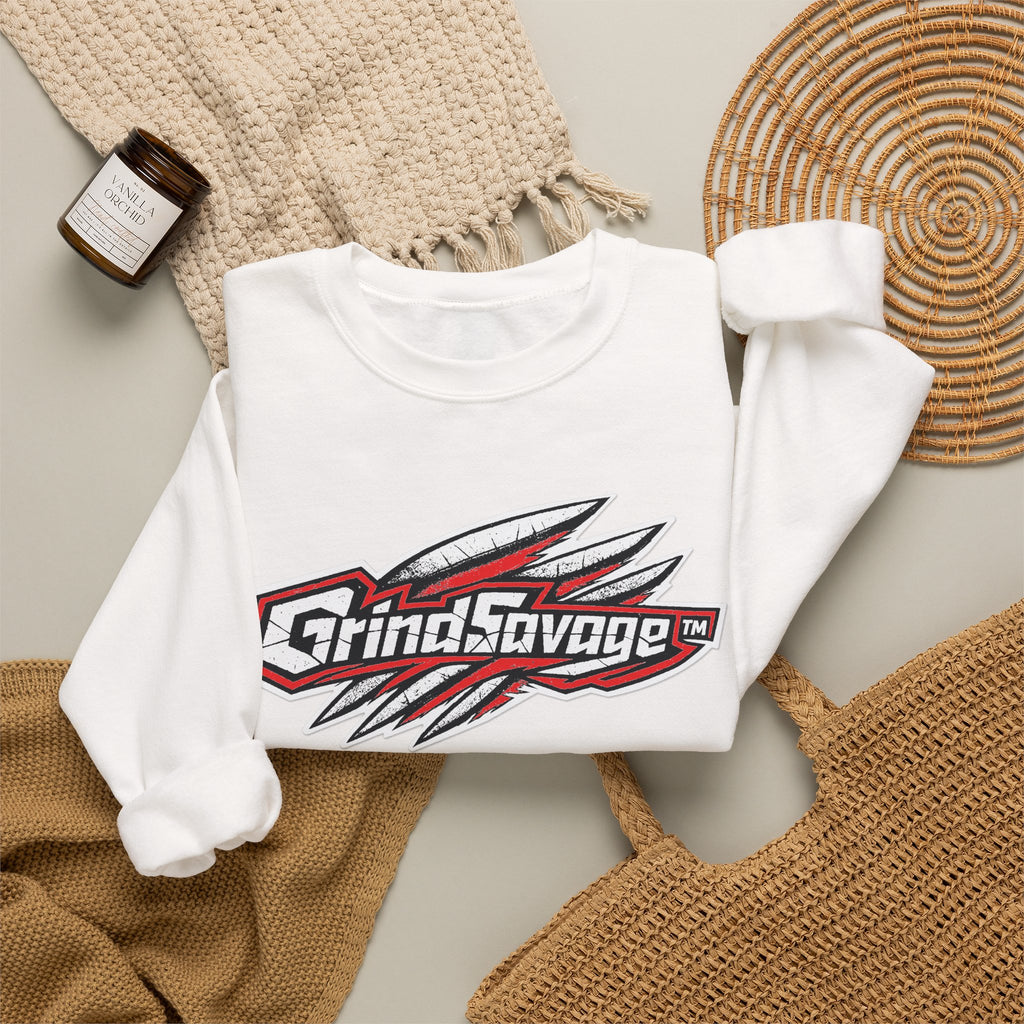 GrindSavage Signature Logo Crewneck Sweatshirt