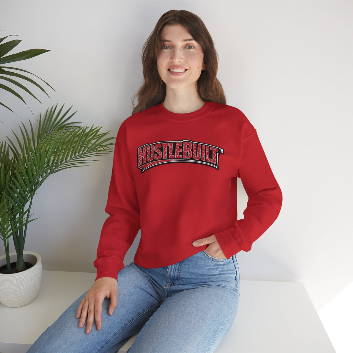 GrindSavage Hustle Built Crewneck Sweatshirt