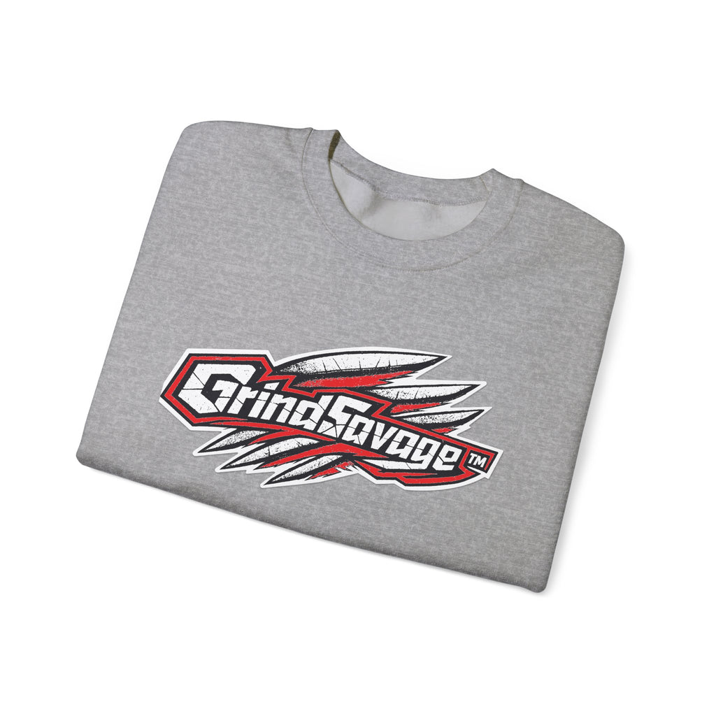 GrindSavage Signature Logo Crewneck Sweatshirt