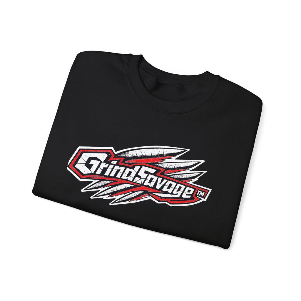 GrindSavage Signature Logo Crewneck Sweatshirt