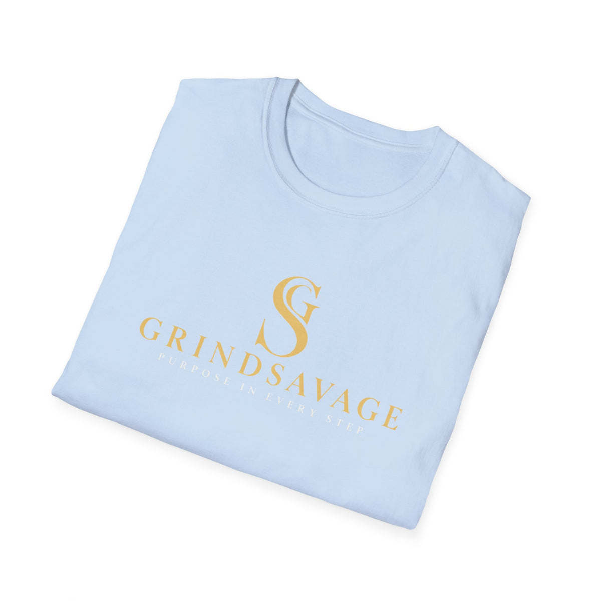 GrindSavage Minimalist Gold Logo T-Shirt