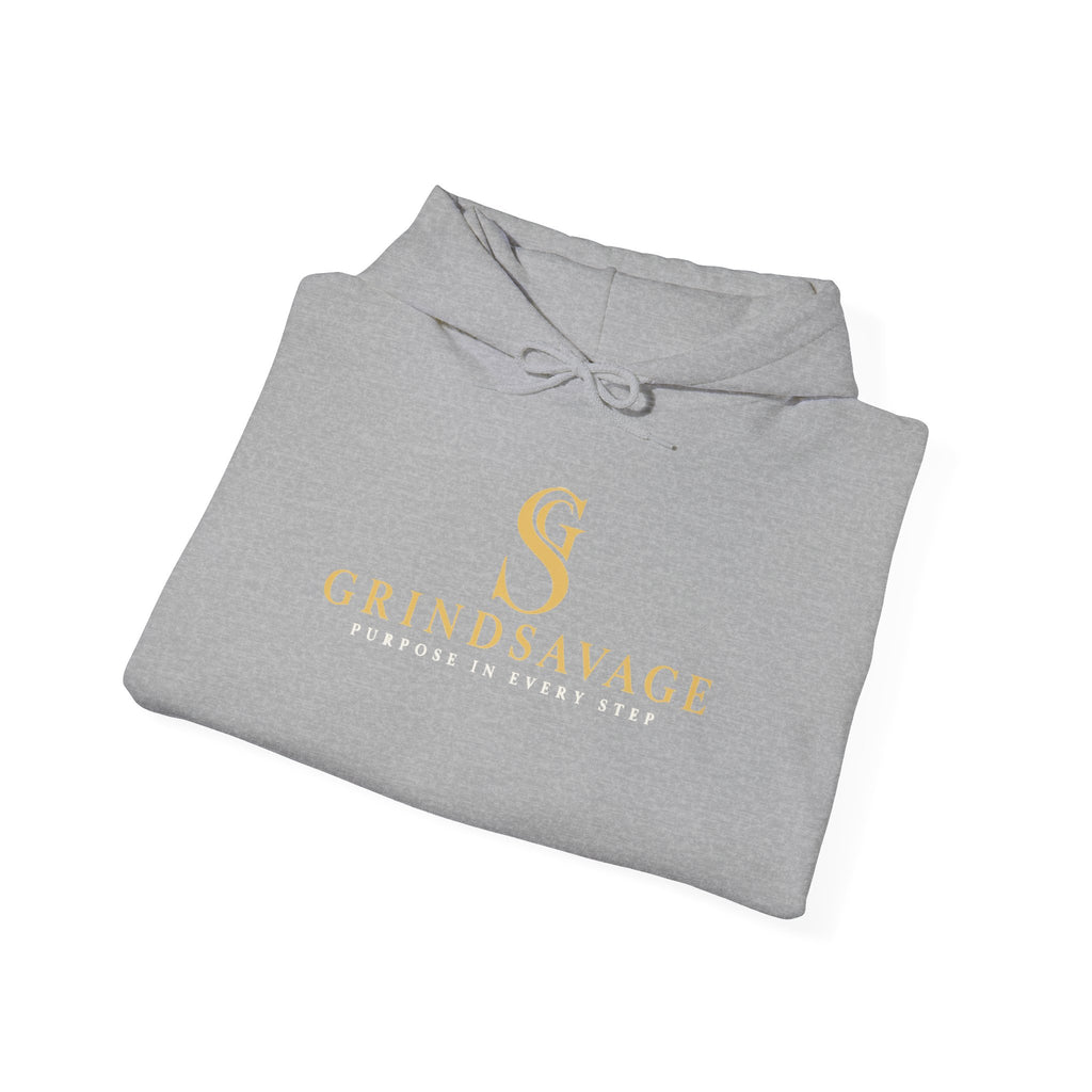 GrindSavage Gold Emblem Hoodie