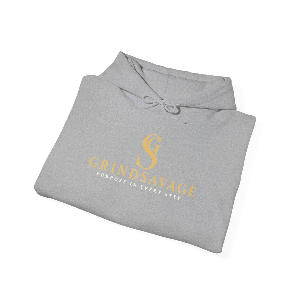 GrindSavage Gold Emblem Hoodie