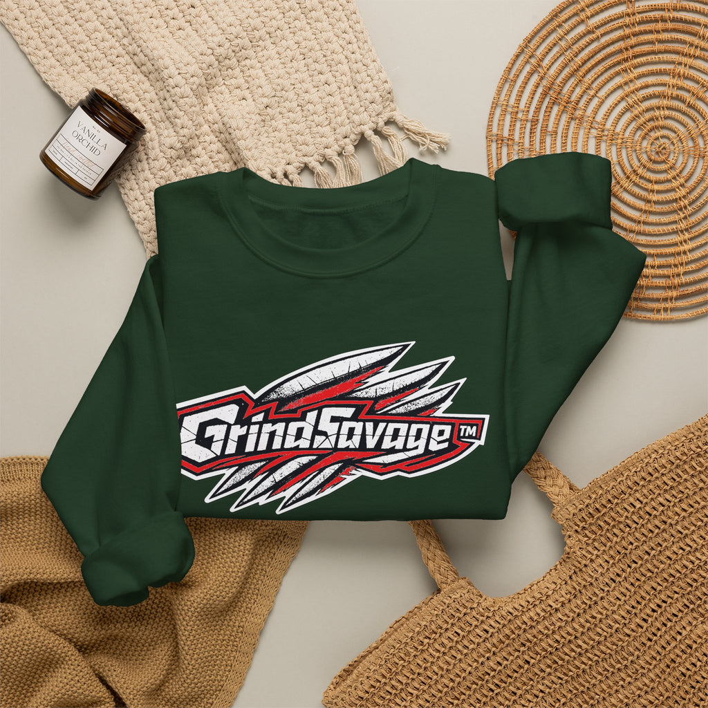 GrindSavage Graphic Crewneck Sweatshirt