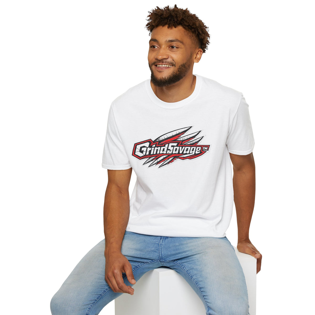 GrindSavage Men’s Signature Logo T-Shirt