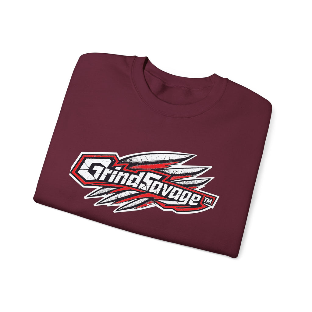 GrindSavage Signature Logo Crewneck Sweatshirt