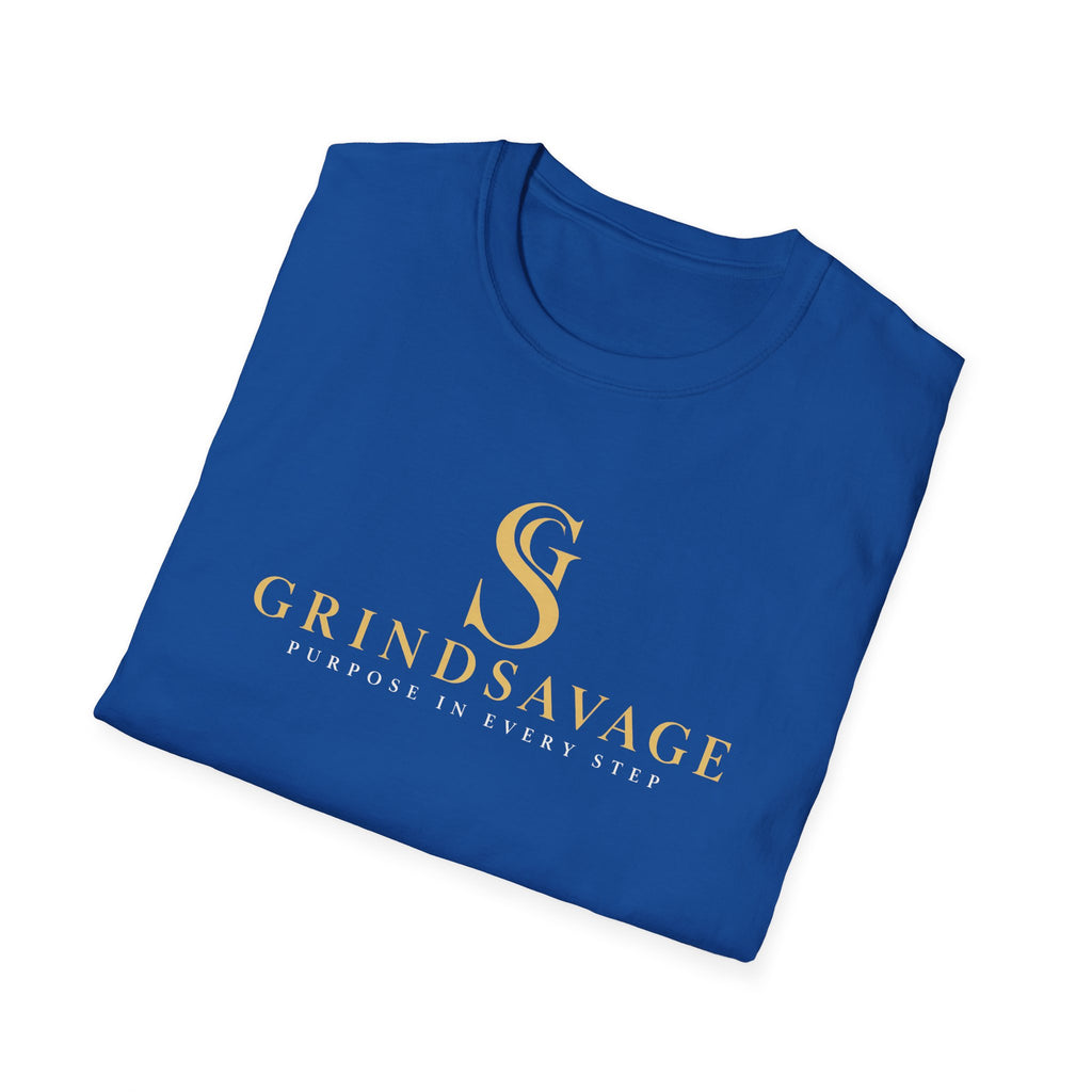 GrindSavage Minimalist Gold Logo T-Shirt