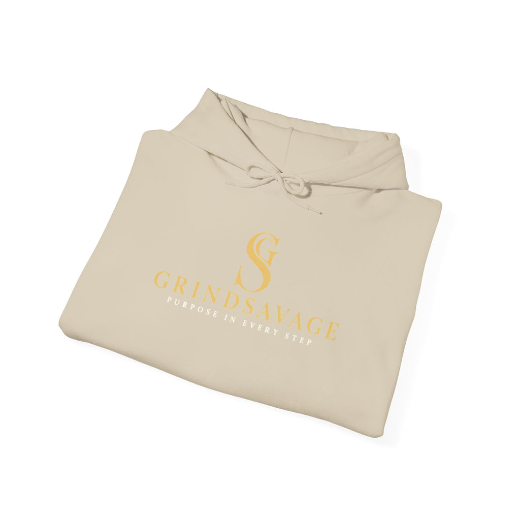 GrindSavage Gold Emblem Hoodie