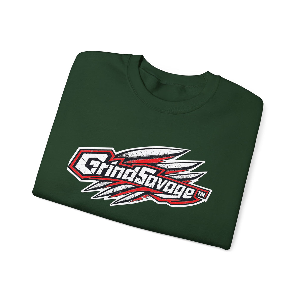 GrindSavage Signature Logo Crewneck Sweatshirt