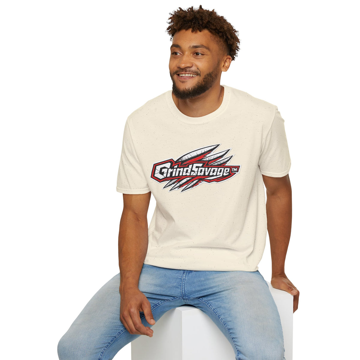 GrindSavage Men’s Signature Logo T-Shirt