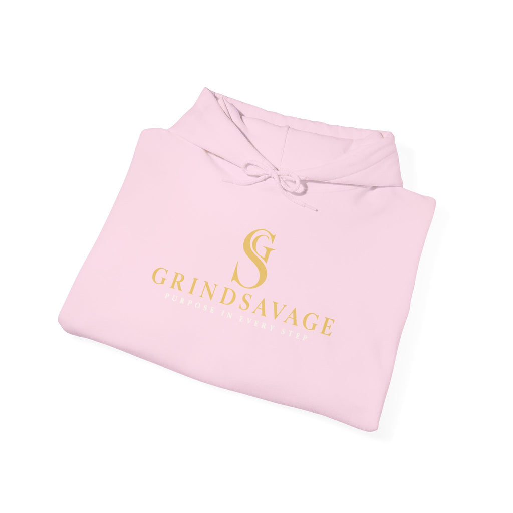 GrindSavage Gold Emblem Hoodie