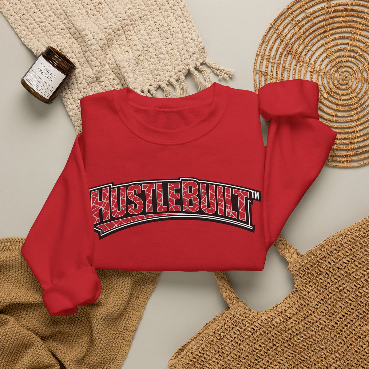 GrindSavage Hustle Built Crewneck Sweatshirt