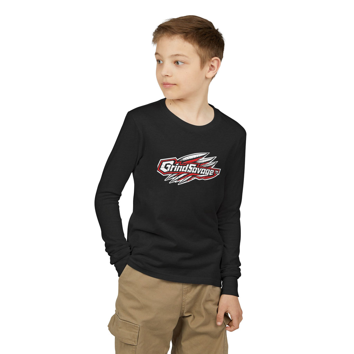 Youth GrindSavage Long Sleeve Tee