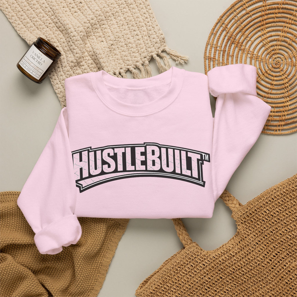 GrindSavage Hustle Built Crewneck Sweatshirt