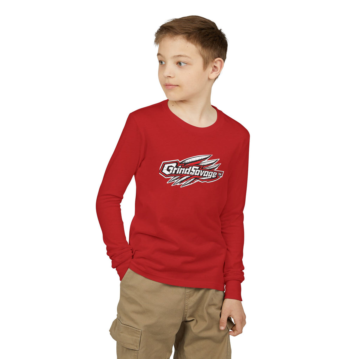 Youth GrindSavage Long Sleeve Tee