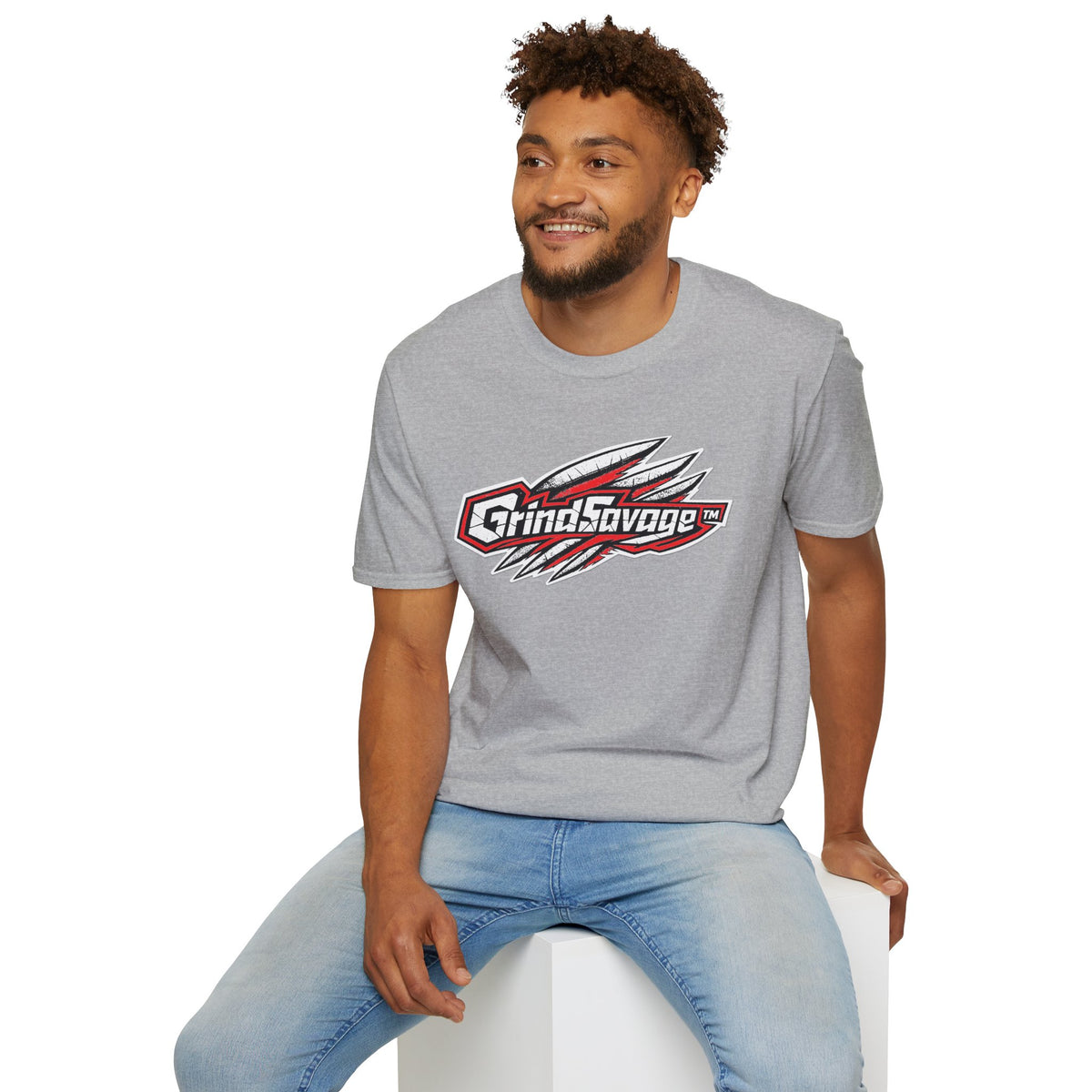 GrindSavage Men’s Signature Logo T-Shirt