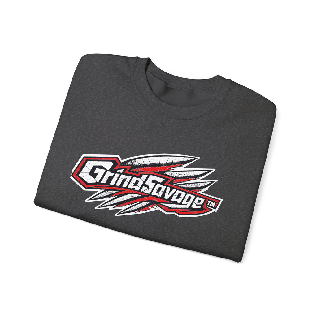 GrindSavage Signature Logo Crewneck Sweatshirt