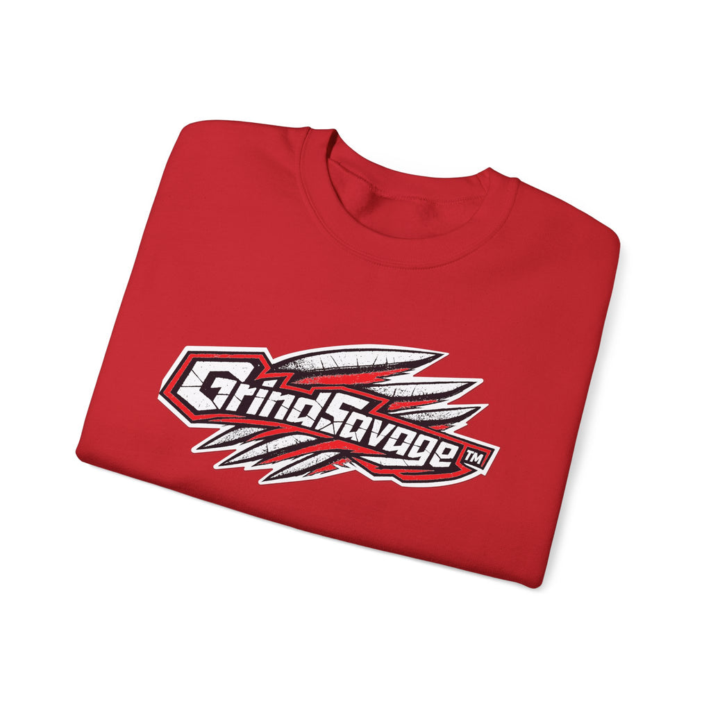 GrindSavage Signature Logo Crewneck Sweatshirt