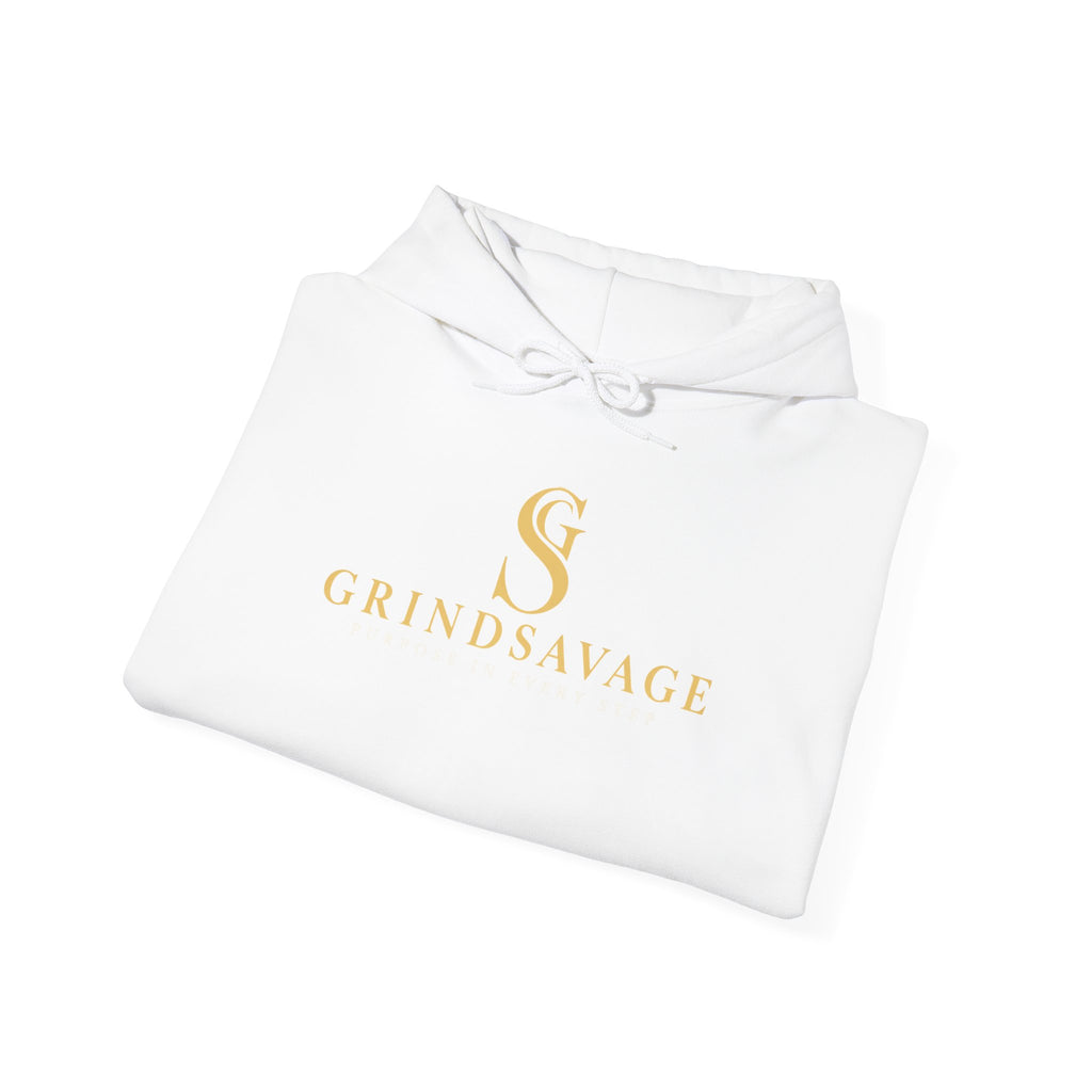 GrindSavage Gold Emblem Hoodie