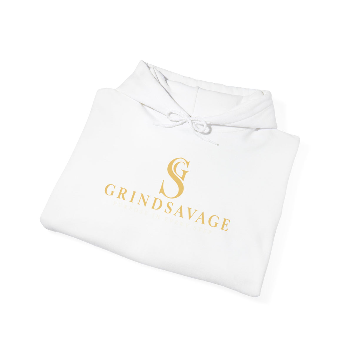GrindSavage Gold Emblem Hoodie