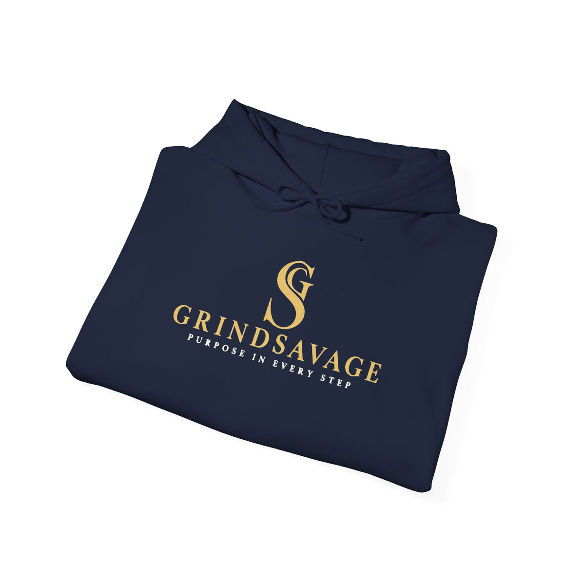 GrindSavage Gold Emblem Hoodie
